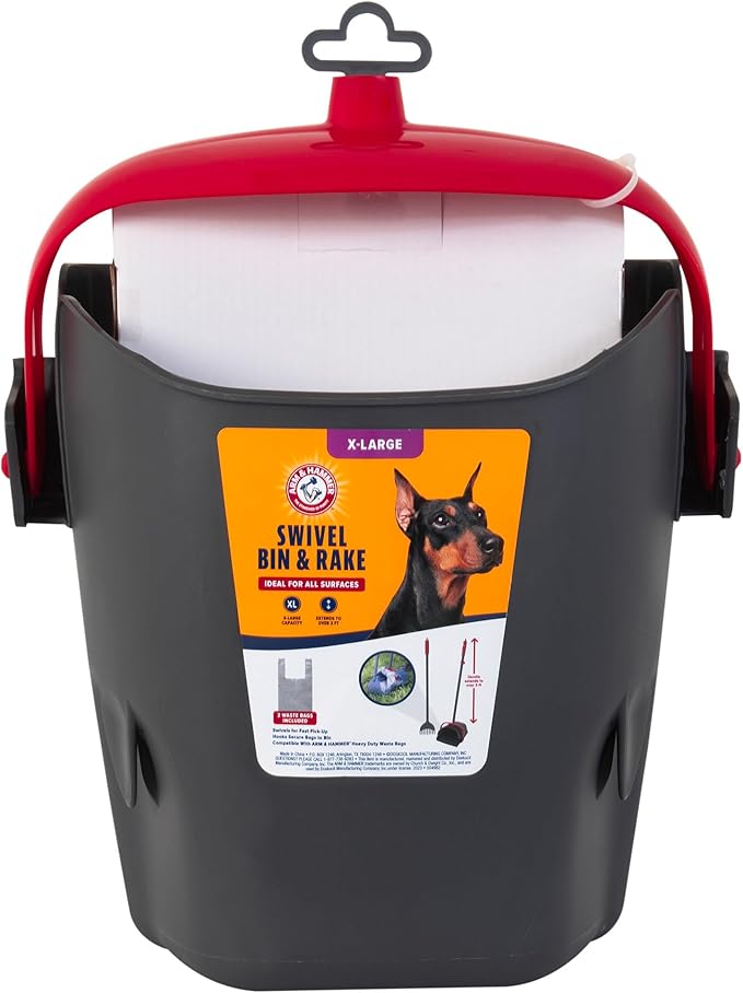 Arm & Hammer Pooper Scooper for Extra Large Dogs Heavy Duty, Outside Yard Dog - Image 2