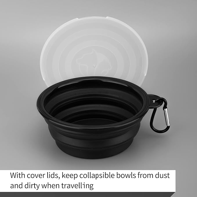 SLSON Dog Bowls Pet Collapsible Bowl - Image 2