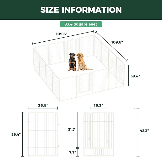 FXW Rollick Unleashed Dog Playpen - Image 6