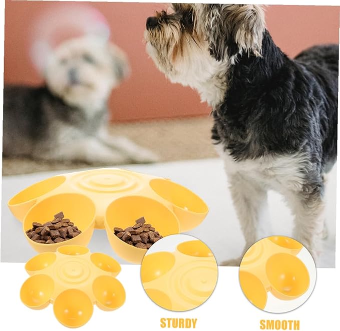 TOYANDONA 2pcs Flower Petal Shaped Pet Feeding Bowls - Image 8
