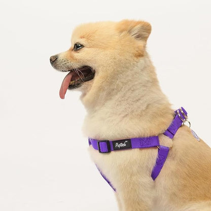 PUPTECK No Pull Dog Harness Soft Adjustable Basic Nylon Step in Puppy Vest - Image 5
