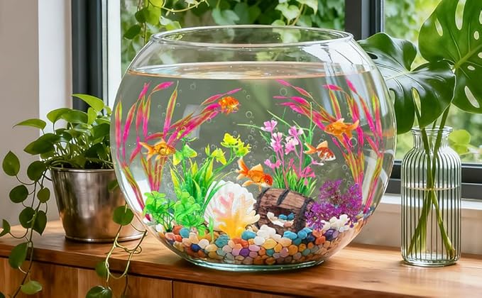 QUOZUO Small Fish Broken Barrel Decor Fish Tank Decorations Aquarium - Image 7