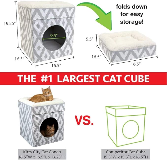 Kitty City Indoor Cat Cube Furniture - Image 3