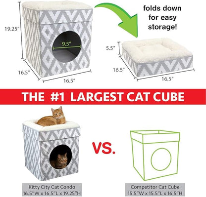 Kitty City Indoor Cat Cube Furniture - Image 3