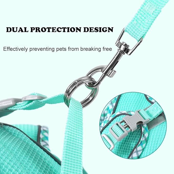Dog Harness and Leash Set, No Pull Adjustable Reflective Pet Harness - Image 6