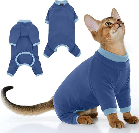 PUMYPOREITY Cat Anti-Licking Sweater – Reduce Over-Grooming & Fur Shedding by PUMYPOREITY