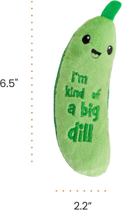 Catstages Crunchy Pickle Kicker Cat Toy – Plush Crinkle Toy - Image 9