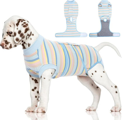 FUAMEY Recovery Suit for Dogs After Surgery, Soft Comfortable Dog Bodysuit by FUAMEY