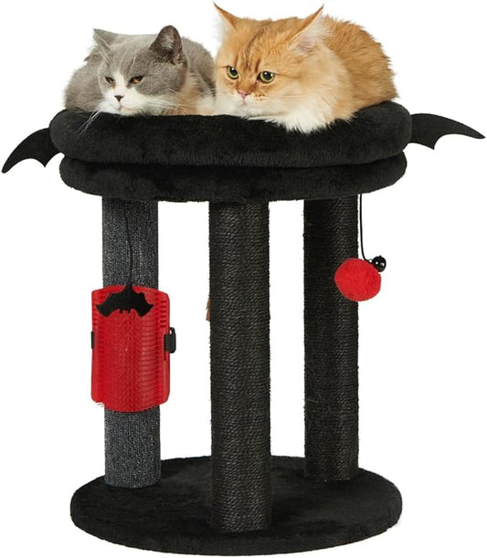 MECOOL 4in1 Small Cat Tree, Scratching Post by MECOOL
