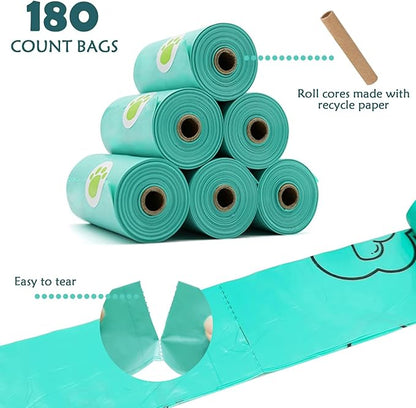 Dog Poop Bags Holder with LED Flashlight|Pet Waste Bags Dispenser - Image 6