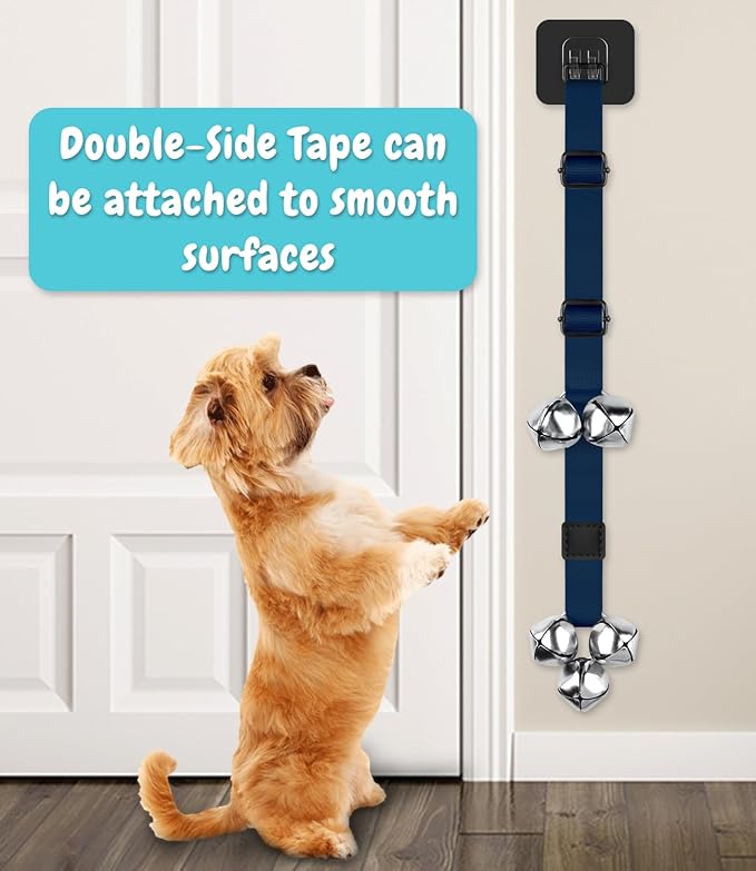 COOYOO Dog Doorbells, Adjustable Potty Training Dog Bells, Upgraded - Image 3