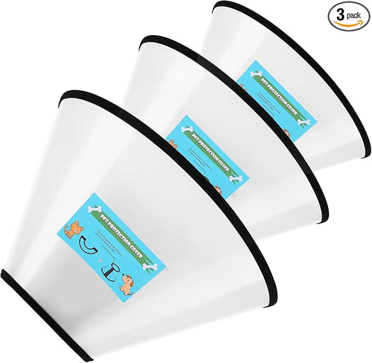 GLADOG Soft Dog Cone Collar, Dog Recovery Collar, Adjustable E-Collar by GLADOG