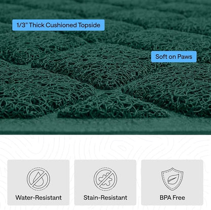 GORILLA GRIP Cat Litter Box Mat, Cushioned Coil Mesh Litter Trapping Mats - Image 5
