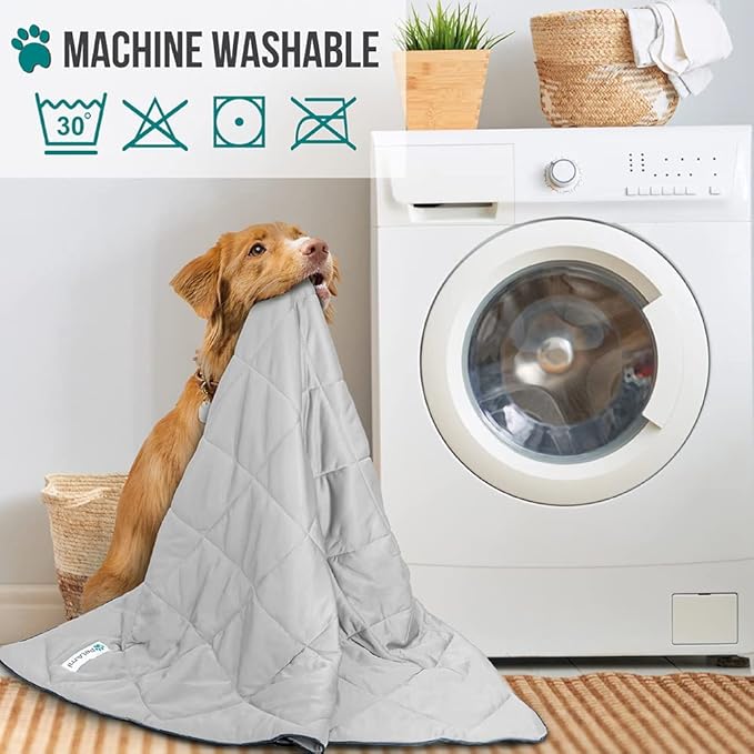 PetAmi Premium Cooling Dog Blanket | Lightweight Fluffy Pet Throw Blanket Bed - Image 5