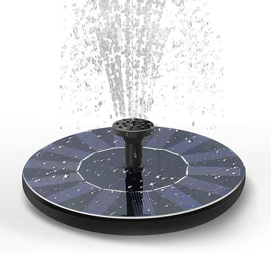 Solar Fountain Water Pump for Bird Bath, New Upgraded Mini Solar Powered by DDcafor
