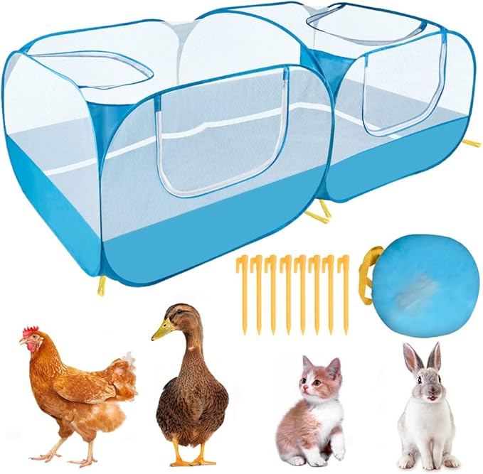 Lukovee Small Animals Playpen, Chicken Pen by Lukovee