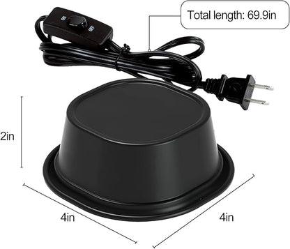G9 Reptile Heat Lamp Combo Kit- 50W UVA Basking Bulb & Low Profile Tank Hood - Image 6
