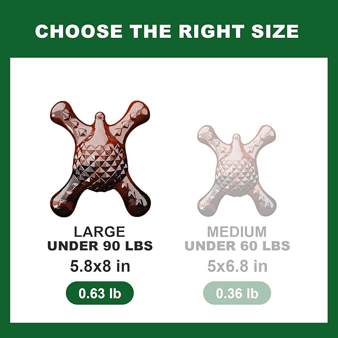 Tough Dog Chew Toy for Aggressive Chewers – Durable Bacon Flavored Nylon Bone - Image 3