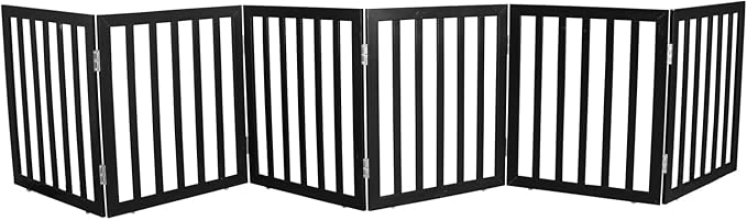 Dog Gate Indoor, Freestanding Dog Fence by SFJC
