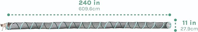 Kitty City Catio Outdoor 20' Cat Tunnel – 20‑Foot Cat‑Sized Play Tunnel - Image 4