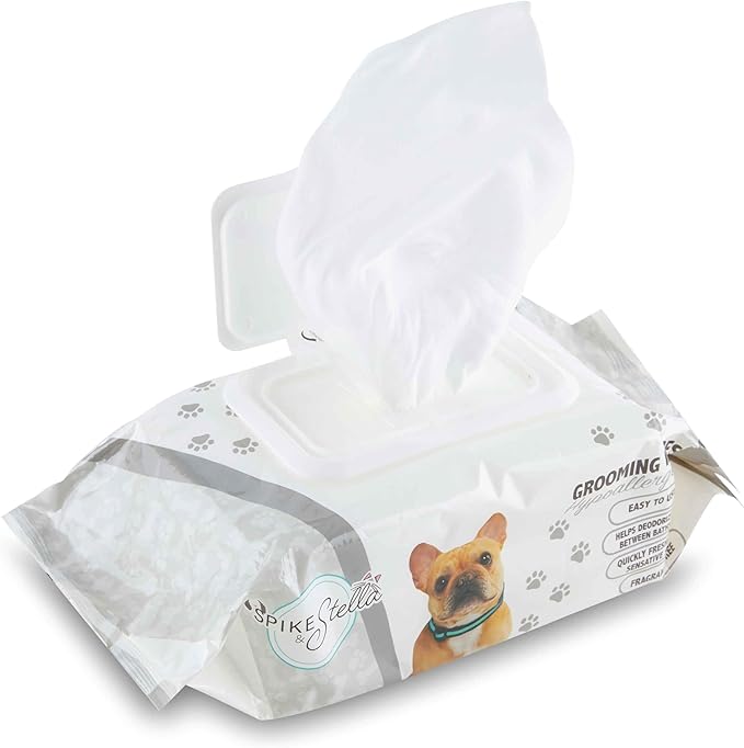 110 Pack Pet Grooming Wipes by Cudlie