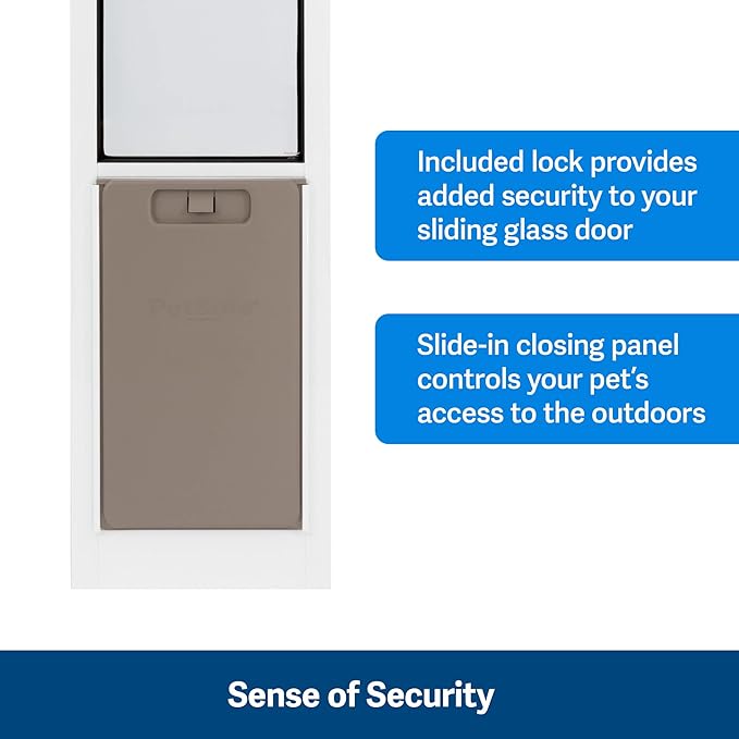 PetSafe 1-Piece Sliding Glass Pet Door - Image 4