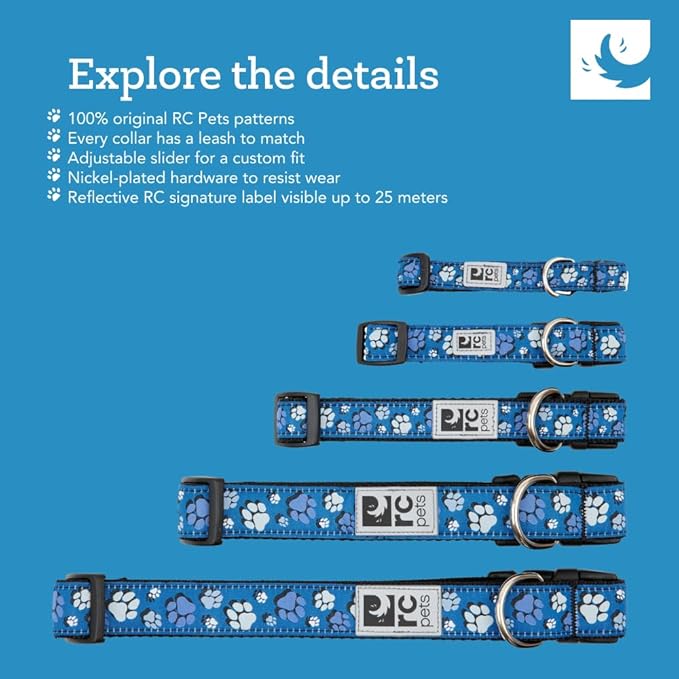 RC Pets Clip Collar | Reflective Label - Image 2