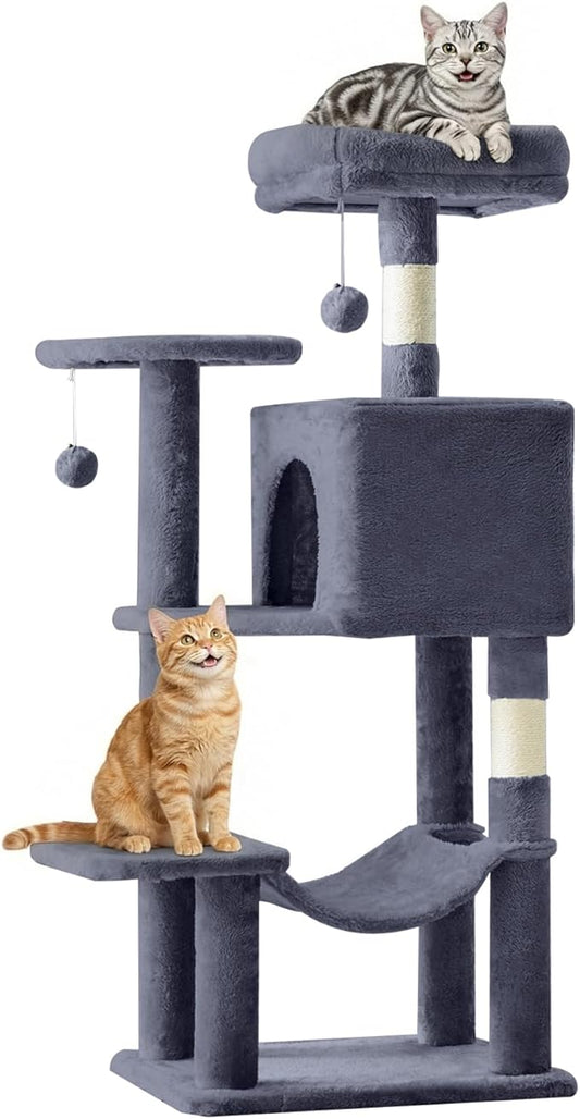 DUMOS Small 44 Inch Cat Tree Tower, Cat Climbing Tower by DumosLifestyle