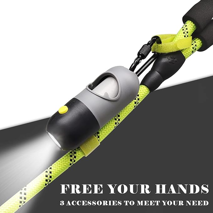 Dog Poop Bags Holder with LED Flashlight|Pet Waste Bags Dispenser - Image 2