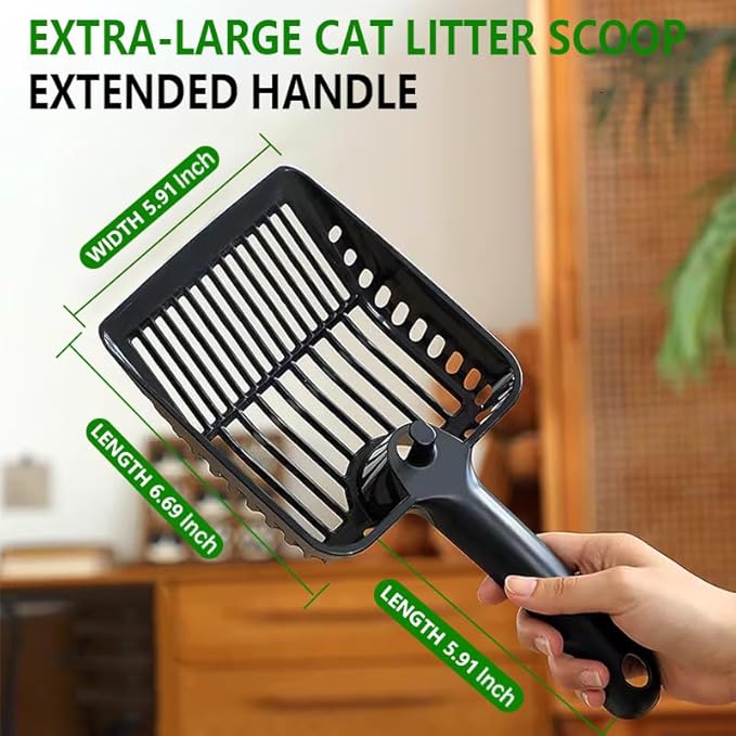 [2026 Version XXL Large Pooper Scooper, Heavy Duty Cat Litter Scooper - Image 2
