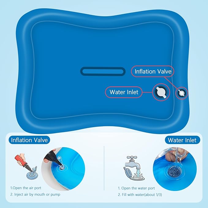 Cat Water Sensory Play Mat - Image 3