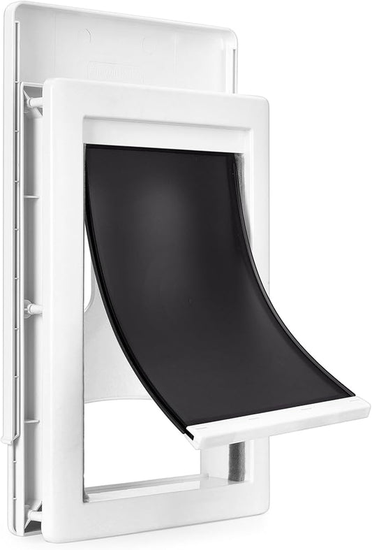 Amazon Basics Adjustable Plastic Dog and Cat Door by AmazonBasics