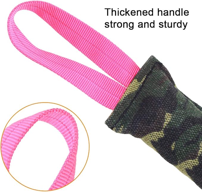 Storystore Dog Tug Toy Dog Training Bite Pillow Jute Bite Toy - Image 3