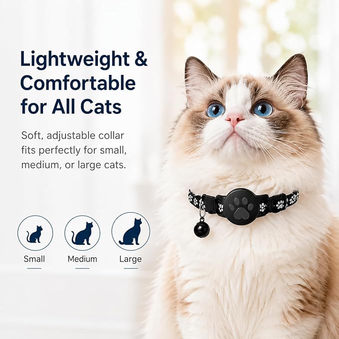 Pet Tracker, GPS Collar for Cats, Smart tag, Waterproof Compatible - Image 6
