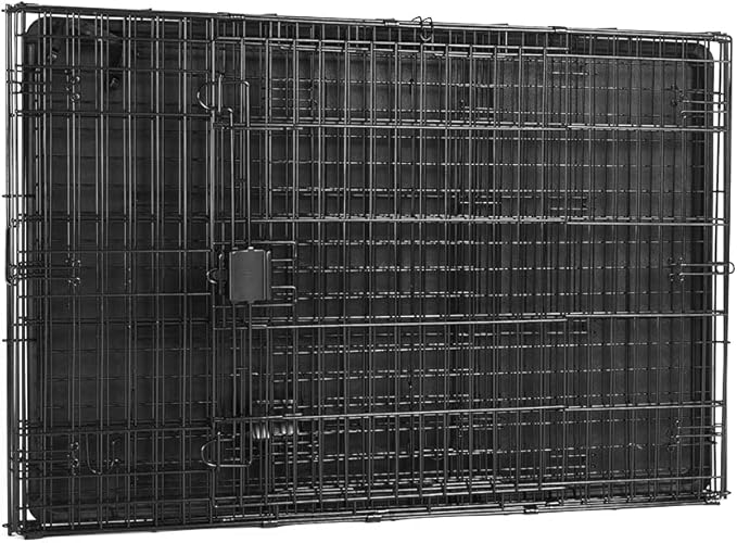 Amazon Basics Portable, Collapsible Metal Wire Dog Crate - Image 4