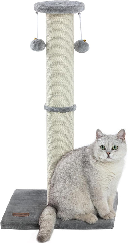 34Inch Tall Cat Scratching Post, 4.3Inch Diameter Large Sisal Cat Scratch Post - Image 7