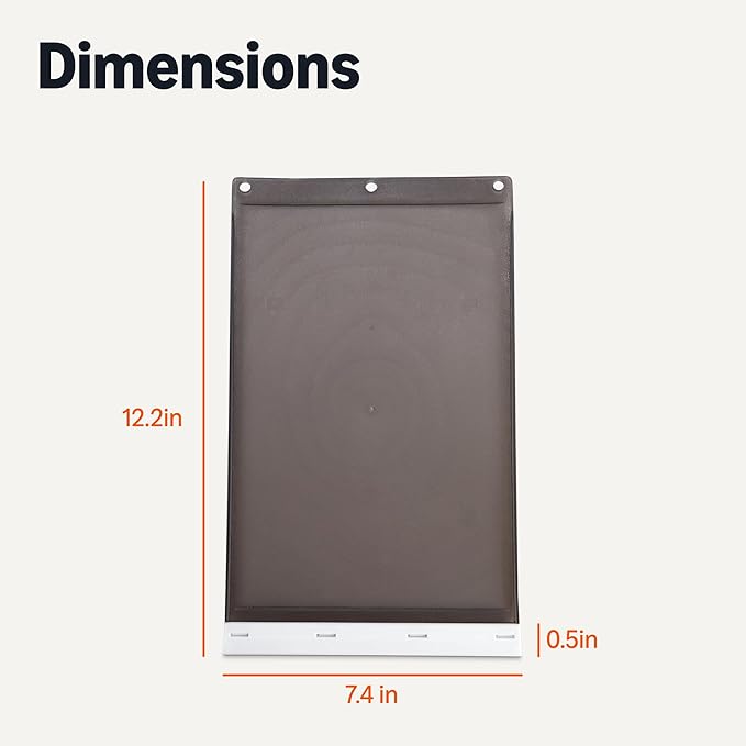Amazon Basics Dog and Cat Door Replacement Flap, 7.4 x 12.2 Inches - Image 5