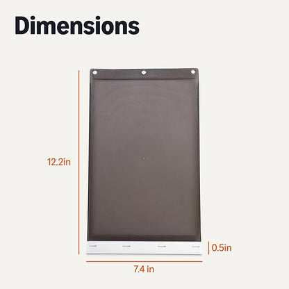 Amazon Basics Dog and Cat Door Replacement Flap, 7.4 x 12.2 Inches - Image 5