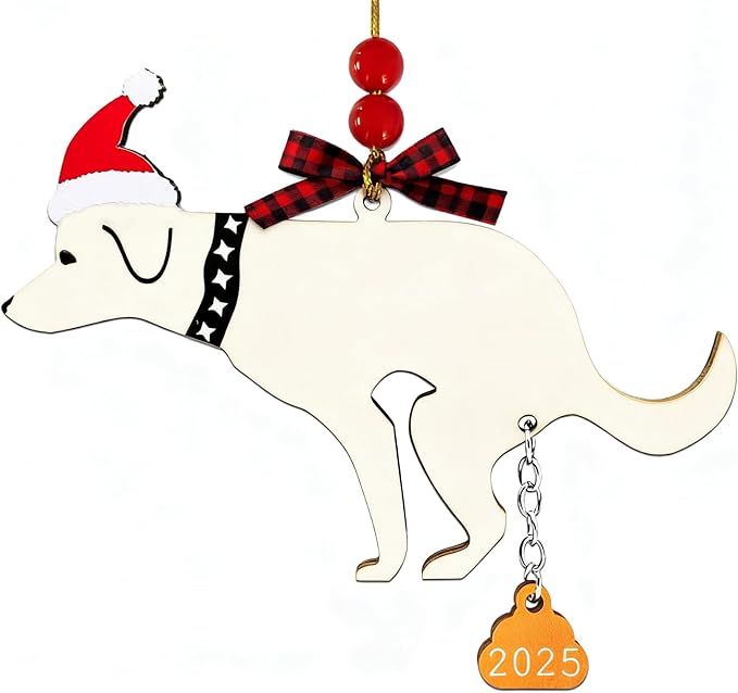 Christmas Dog Ornaments, Dog Pet Ornament Christmas Tree Decoration, Funny - Image 2
