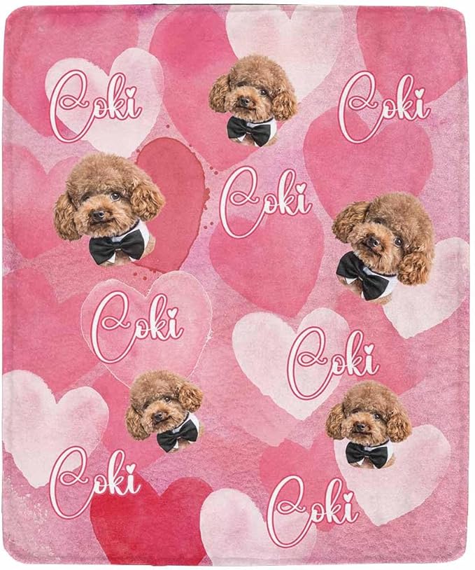M YESCUSTOM Custom Dog Blanket - Image 2