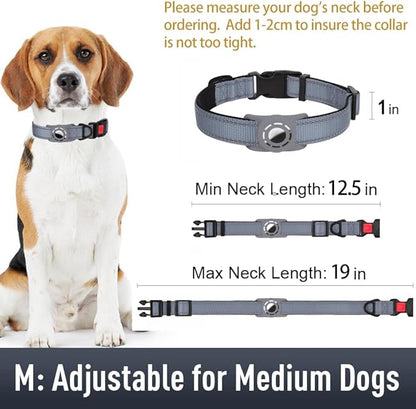 AirTag Dog Collar with AirTag Holder Compatible - Image 6