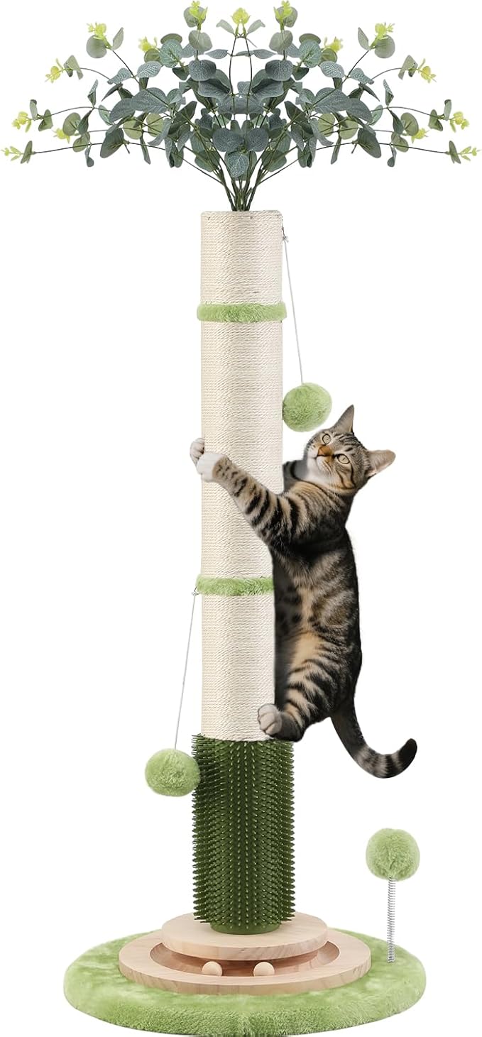 45'' Extra Tall Cat Scratching Post by COUNER