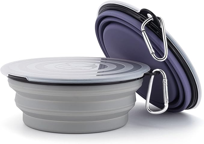 SLSON Dog Bowls Pet Collapsible Bowl - Image 3