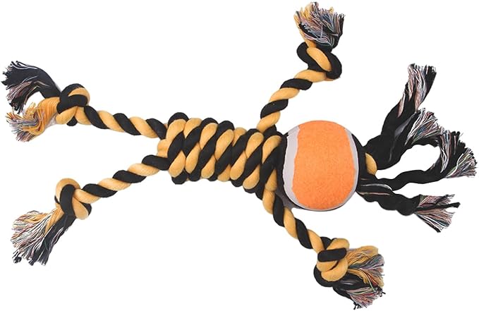 Puppy Chew Toys, Soft Durable Fabric Indestructible Interactive Dog Toy by Unknown