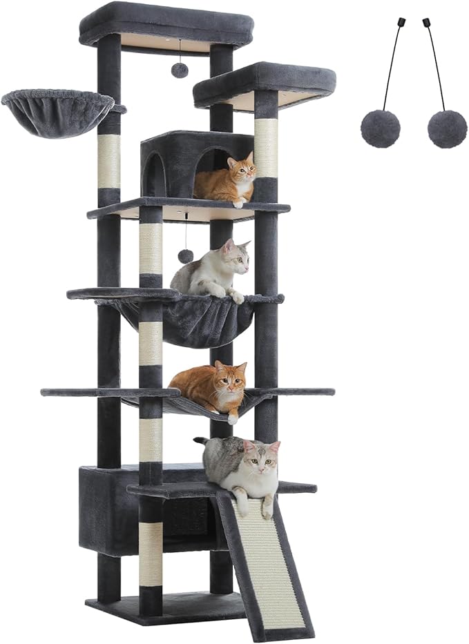 MUTTROS 81" Heavy Duty Cat Tree by MUTTROS