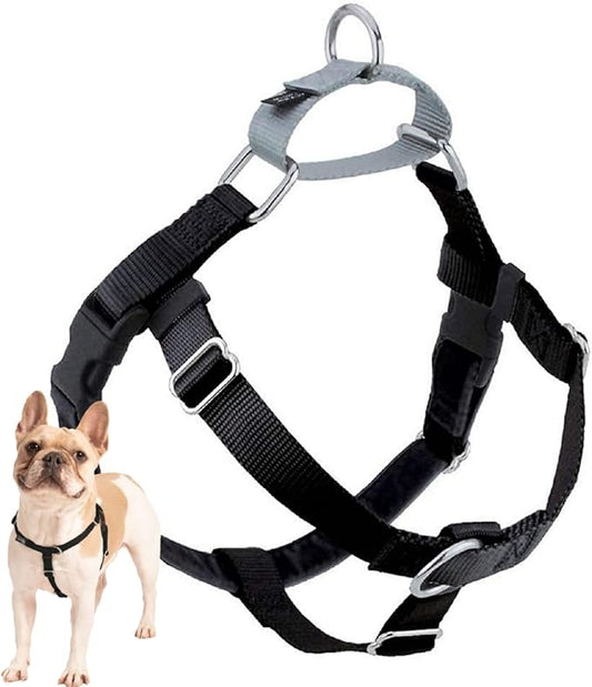 2 Hounds Design Freedom No Pull Dog Harness, Adjustable Harness, Easy Walking & by 2HoundsDesign