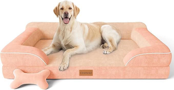 CWAWZ Jumbo Dog Bed for Extra Large Dogs, Orthopedic Dog Bed by CWAWZ