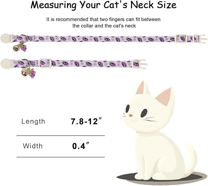 2 Pack Summer Cat Collars - Image 4