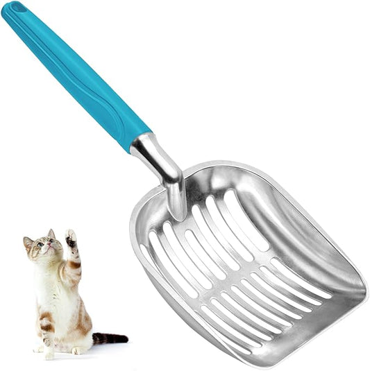 Cat Litter Scoop, Metal Cat Scooper, Plastic Handle Scoop, Sifting Shovel of by Showvigorismorethanjustabranditsalifestyle