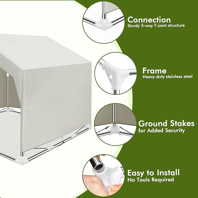 Outdoor Large Pet Shade Shelter Tent - Image 4